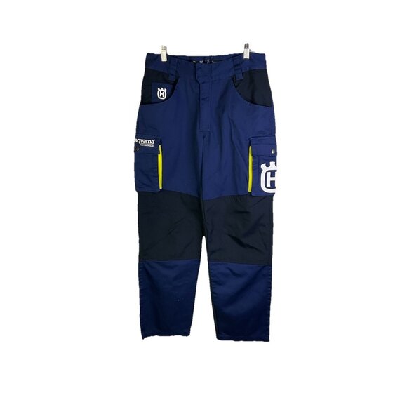 Husqvarna Motorcycle Spell Out Cargo Riding Pants - Picture 1 of 7